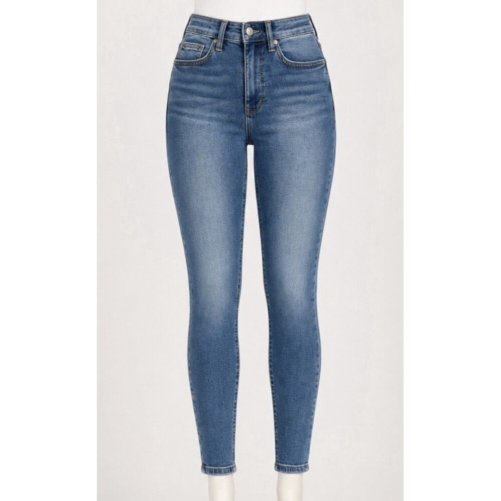 Judy Blue Skinny Fit Jeans Women Sz 3/26 High Waisted Denim